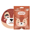 1/7pcs Cartoon Facial Mask Deep Hydrating Sheet Mask Moisturizing Tender Skin Mask Dog Panda Pig Animal Pattern Skin Care